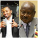 Comedian Hannington Bugingo and President Museveni