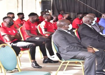 The Uganda Hippos players were in the public gallery as they were praised for their exceptional performance