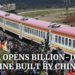 Chinese construction companies are involved in big projects in Kenya,  including the country's modern rail line (FILE PHOTO).