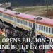 Chinese construction companies are involved in big projects in Kenya,  including the country's modern rail line (FILE PHOTO).