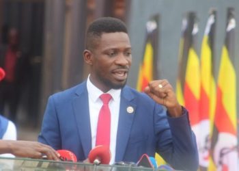 Omukulembeze we kibiina kya National Unity Platform Robert Kyagulanyi Sentamu