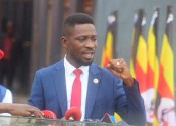 Omukulembeze we kibiina kya National Unity Platform Robert Kyagulanyi Sentamu