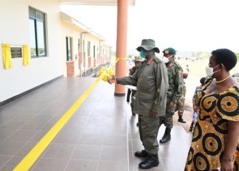 President Museveni at Kyankwanzi