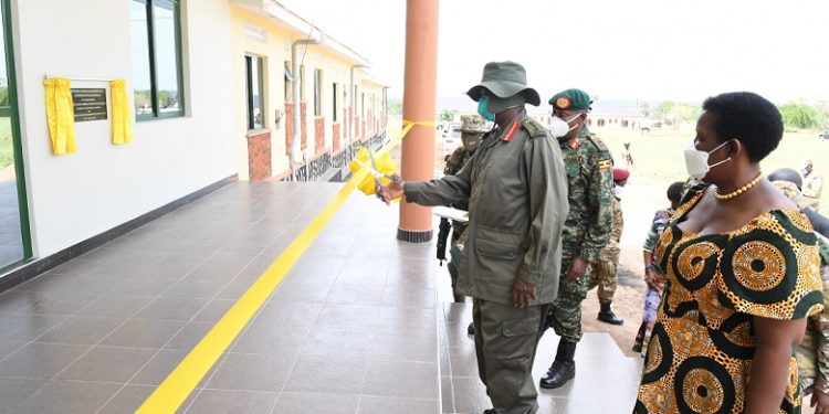 President Museveni at Kyankwanzi