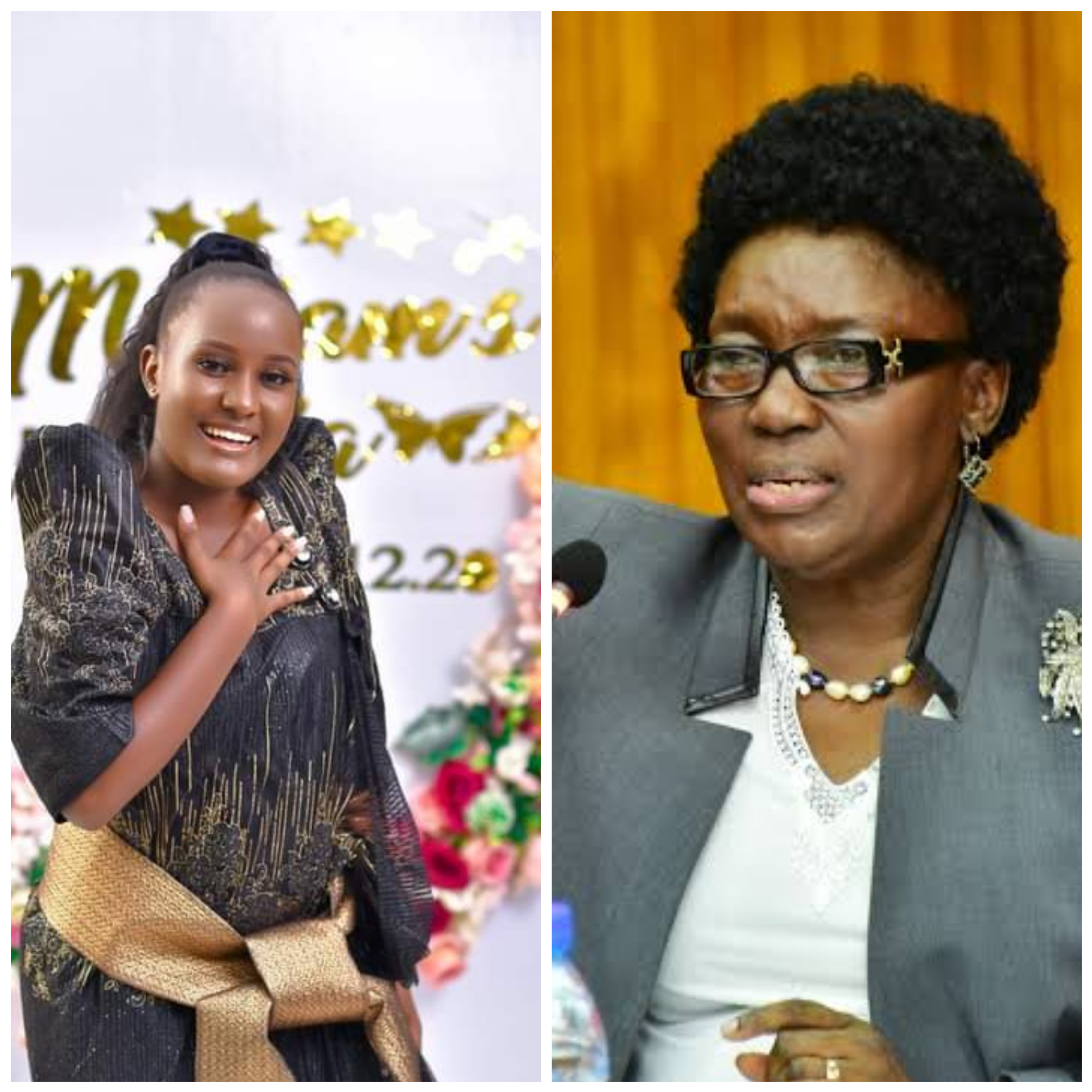 The late Sheila and Speaker Kadaga