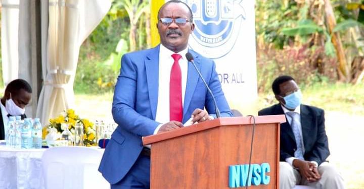 NWSC Chief Dr Silver Mugisha