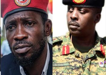 Bobi Wine and CDF David Muhoozi