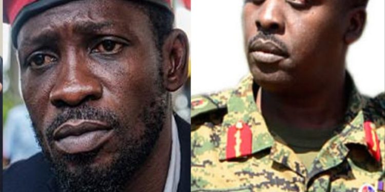 Bobi Wine and CDF David Muhoozi