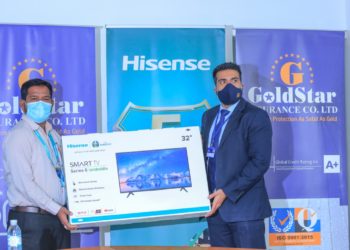 Goldstar Insurance announces partnership with Hisense Uganda