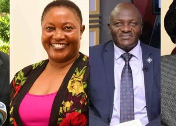 okuva ku kkono John Patrick Amama Mbabazi, Milly Babirye Babalanda, Gen. Edward Katumba Wamala ne Rebecca Alitwala Kadaga