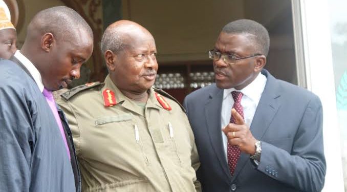 President Yoweri Museveni and Katikkiro Charles Peter Mayiga