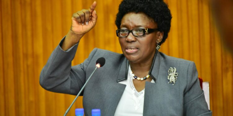 First Deputy Prime Minister Rebecca Kadaga