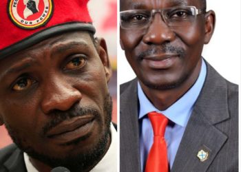 Bobi Wine and Bakaluba Mukasa