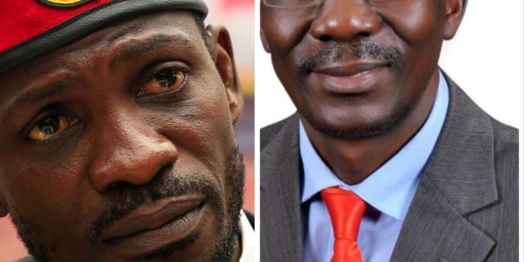 Bobi Wine and Bakaluba Mukasa