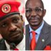 Bobi Wine and Bakaluba Mukasa