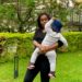 Juliana Kanyomozi and her son Taj