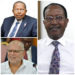 BoU Governor Emmanuel Mutebile, businessmen Sudhir Ruparelia and Amos Nzeyi