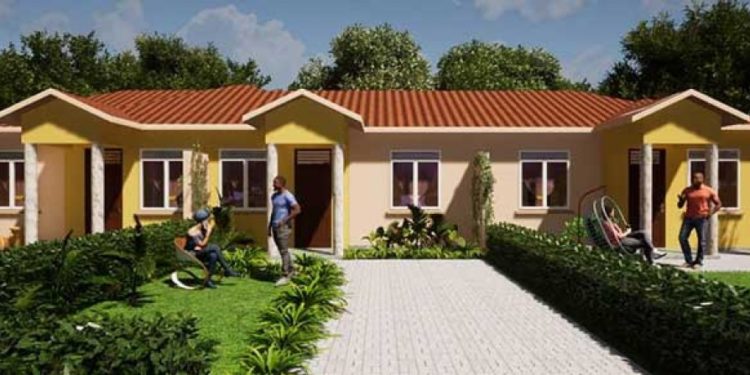 Artistic impression of of the units in Mirembe Villas, Sentema