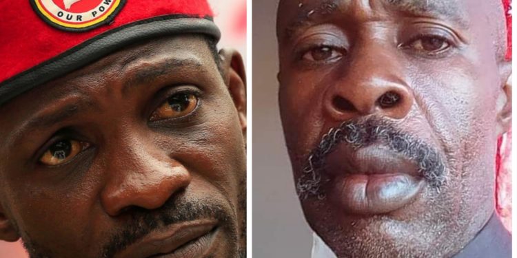 Bobi Wine and the late Ffeffekka Sserubogo