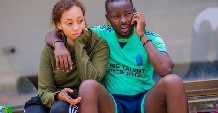 Eddy Kenzo with his alleged new catch