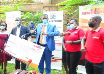 Nile Breweries donates 1500 litres of fuel to KCCA Covid-19 taskforce