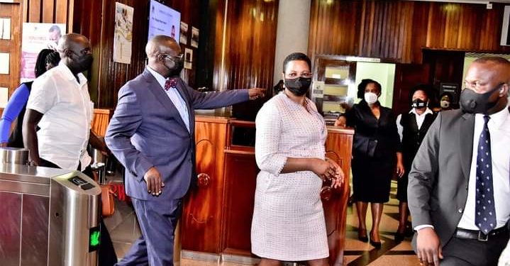 Speaker Oulanyah returns to office