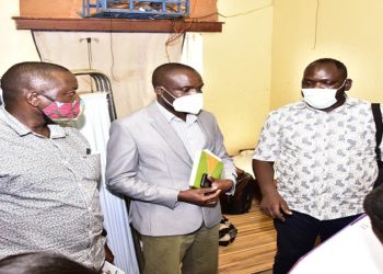 MPs inspecting Kibuku health centre IV