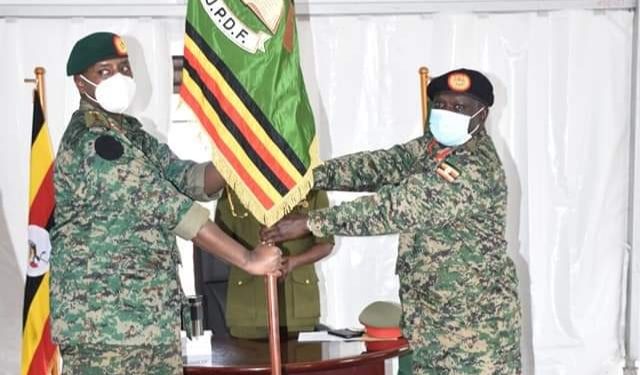 Lt Gen Muhoozi Kainerugaba takes over as Land Forces Commander