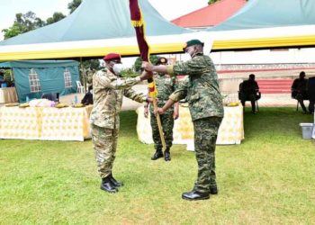 Gen Muhoozi Kainerugaba officially hands over office as SFC Commander