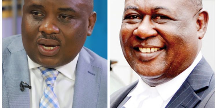 Erias Lukwago and Sam Mayanja