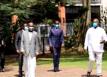 Kabaka meets Museveni