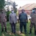 MP James Kaberuka with UWA officials