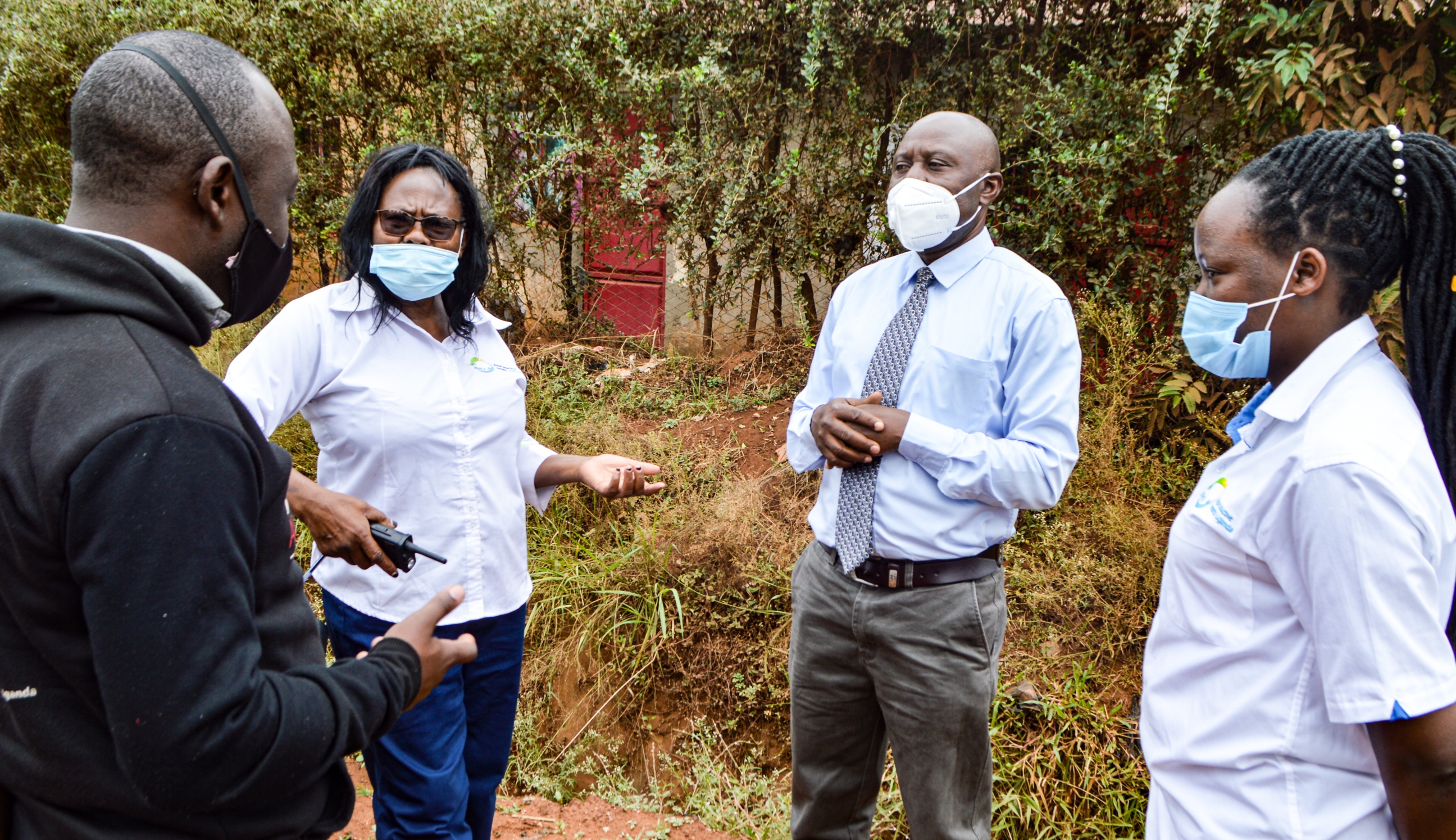 Centre- Demeter Margret Namuyobo, Medical Coordinator, Dr Okoth Obbo agree to conduct health camps in Tororo district