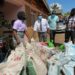 Pablo Bashir (white shirt) celebrates birthday with children with disabilities by donating items worth millions of shillings.