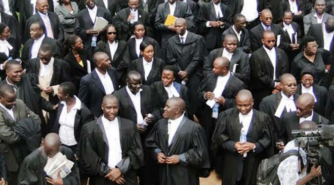 Prosecutors under their Uganda Association of Prosecutors (UAP)