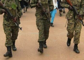UPDF soldiers, courtesy photo