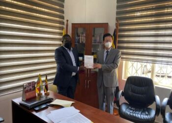 NRM SG Todwong meets new Chinese Ambassador to Uganda