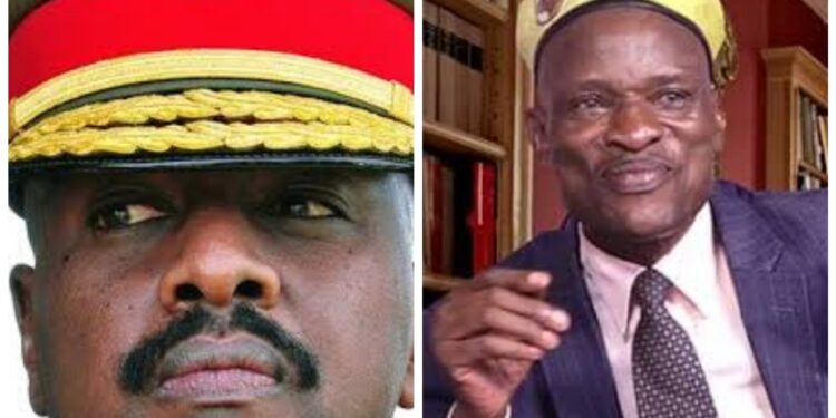 Gen Muhoozi Kainerugaba and Tamale Mirundi