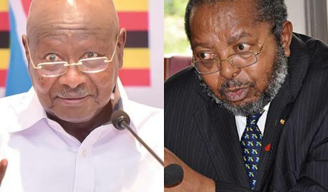 President Yoweri Museveni and BoU Governor Prof Emmanuel Mutebile