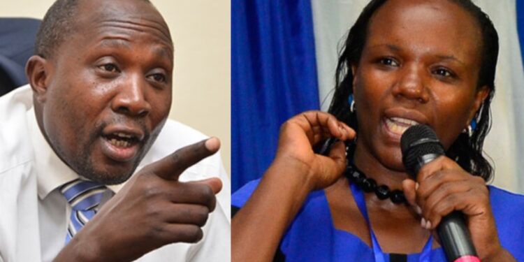 Nandala Mafabi and Ingrid Turinawe