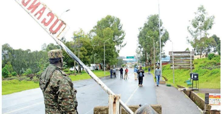 Uganda-Rwanda border