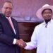 Presidents Uhuru Kenyatta and Yoweri Museveni