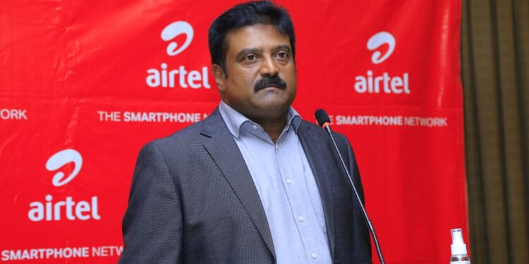 Airtel Uganda Managing Director Manoj Murali