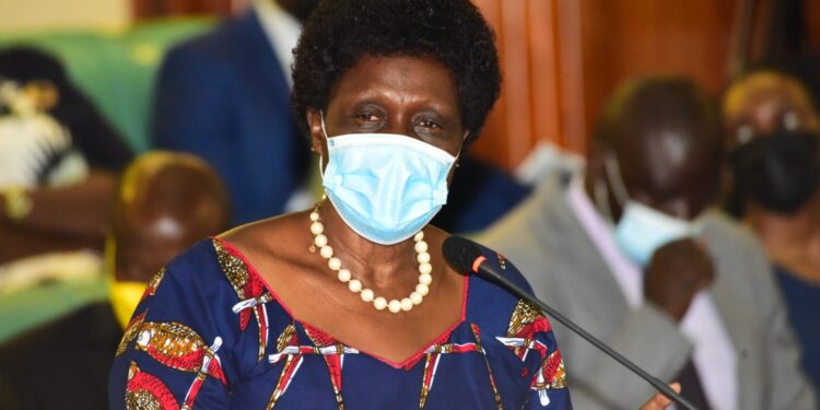 Beatrice Anywar, the Minister of State for Water and Environment