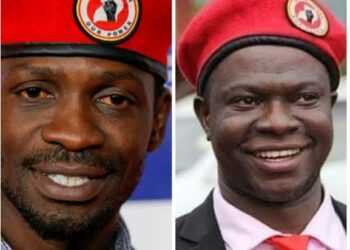 Bobi Wine and Muhammad Ssegirinya