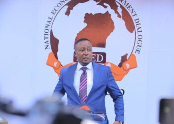 Joseph Kabuleta during the launch of NEED