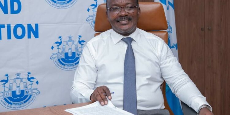 NWSC Managing Director Dr Silver Mugisha