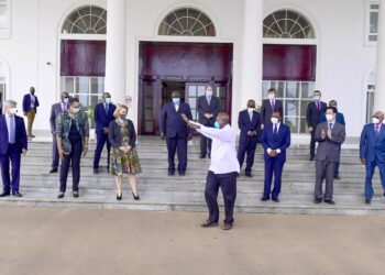 President Yoweri Kaguta Museveni held a successful consultative meeting with the five Ambassadors representing the five permanent members of the United Nations Security Council at State House in Entebbe on 2nd September 2021.