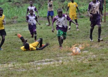 Action during the Genesis Invitational Championship at Kasedde Memorial Grounds in Ngandu, Mukono District