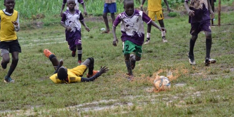 Action during the Genesis Invitational Championship at Kasedde Memorial Grounds in Ngandu, Mukono District